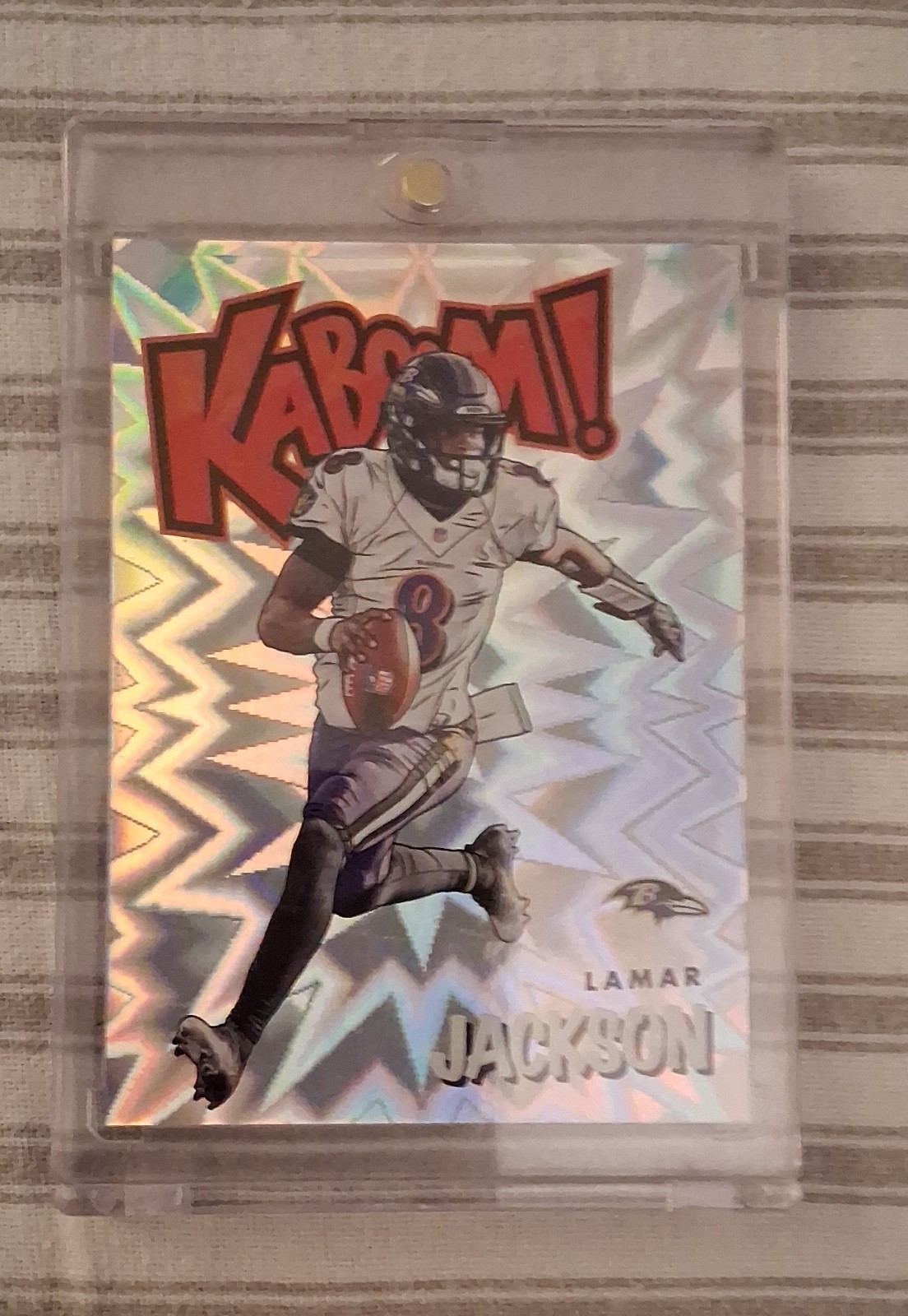 2021 Panini Absolute - Kaboom! Lamar Jackson #K35
