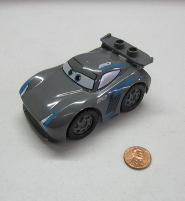 Lego Duplo Pixar Cars GREY JACKSON STORM CAR Lightning McQueen CARS MOVIE #2