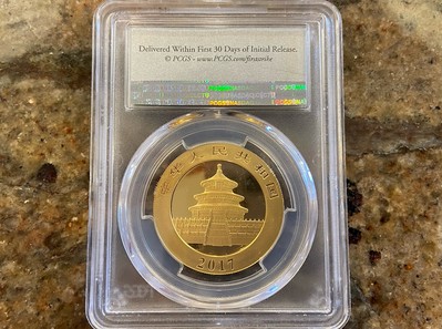 2017 30 g 500 Yuan China Gold Panda Coin MS 69 | eBay