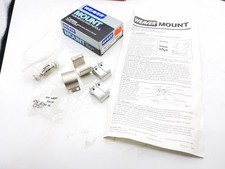 NOS WEAVER 49032 1" Medium Height Quick Detach Style Scope Rings, Silver Finish