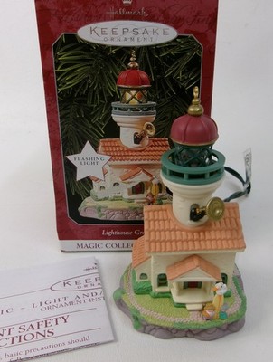 Hallmark Lighthouse Greetings Christmas Ornament 1998 - 2nd in Series MIB