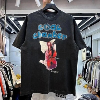 Coal Chamber 1999s Chamber Music Retro Style Unisex T shirt Black tee S-5XL