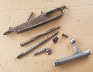 Gew 88 BOLT Body Firing Pin Safety Cocking Parts Lot GEWEHR Commission 1888