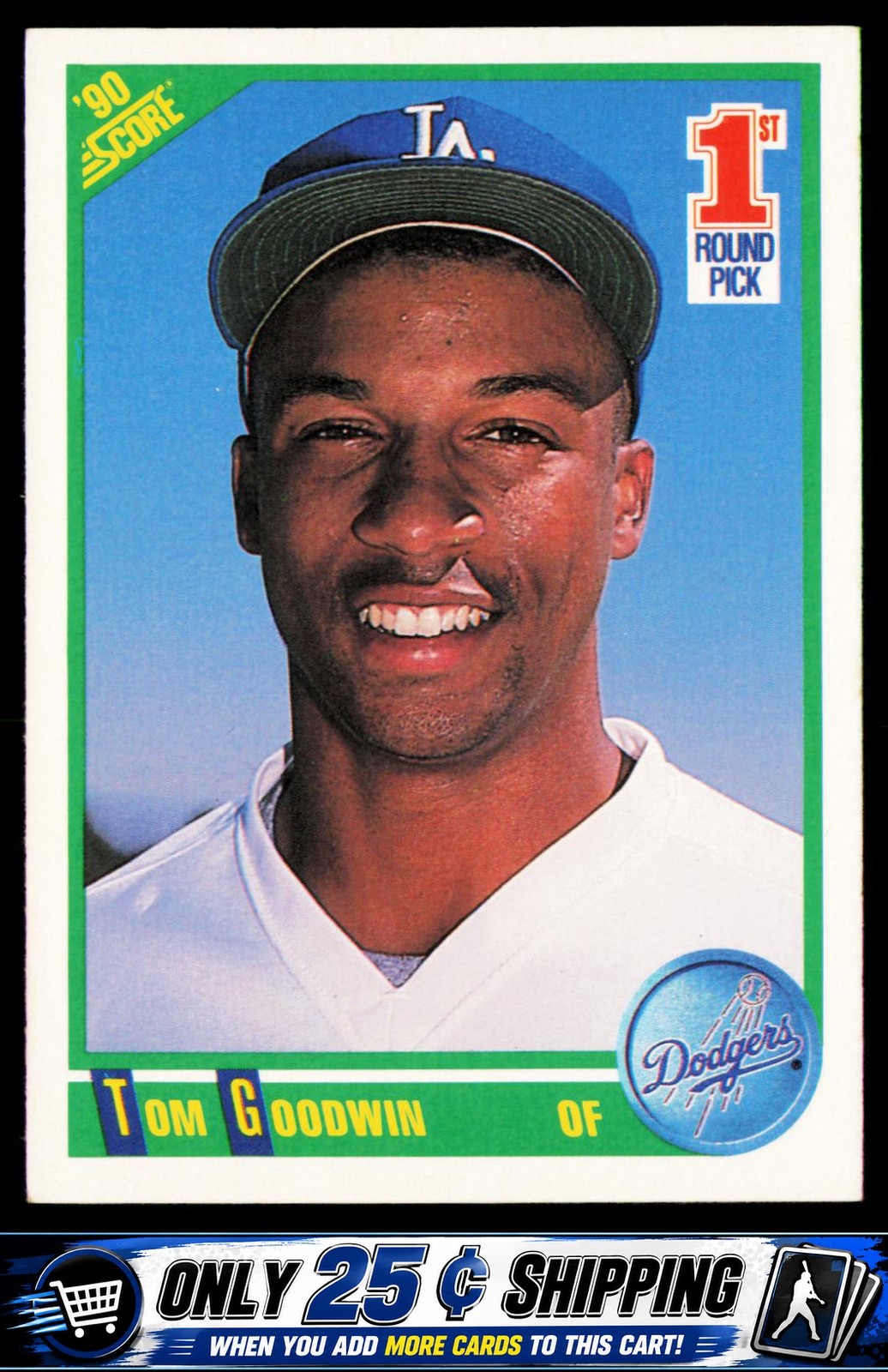1990 Score #668 Tom Goodwin
