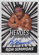 2023 Leaf Heroes of Wrestling Auto Farooq Ron Simmons #BA-RS2 Auto 06st