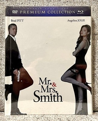 MR. & MRS. SMITH Blu-ray + DVD PREMIUM COLLECTION DIRECTOR'S CUT NEW SEALED RARE