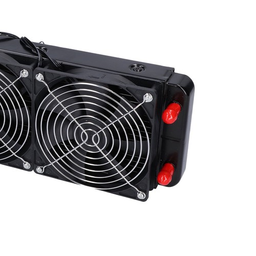 360mm Water Cooling Radiator 18 Tube Computer CPU Cooler Cooling Fan Heat Exc FY - Afbeelding 5 van 24