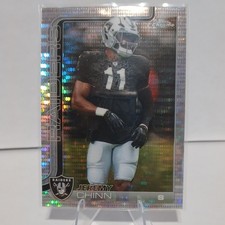 Topps Chrome 2025 Jeremy Chinn #184 Las Vegas Raiders NFL Football Card