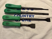 Matco Tools USA 4pc Gasket Carbon Scraper Set Hard Green Handles