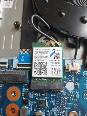 INTEL AX201NGW DUAL BAND Wi-Fi 5.0 AND 2.4GHZ + BLUETOOTH NETWORK CARD