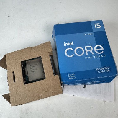 Intel Core Unlocked  i5-12600KF Desktop Processor 10 (6P+4E) Cores up to 4.9 GHz
