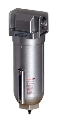 1'' Inline Air Compressor In Line Water Moisture Filter Trap Separator Auto Dra