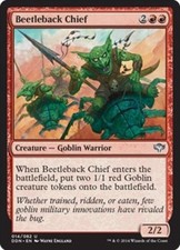 Beetleback Chief - Light Play MTG Duel Decks: Speed vs Cunning