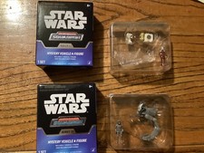Star Wars MICRO GALAXY SQUADRON Series 10  AT-RT & AHSOKA Speeders Scout Class