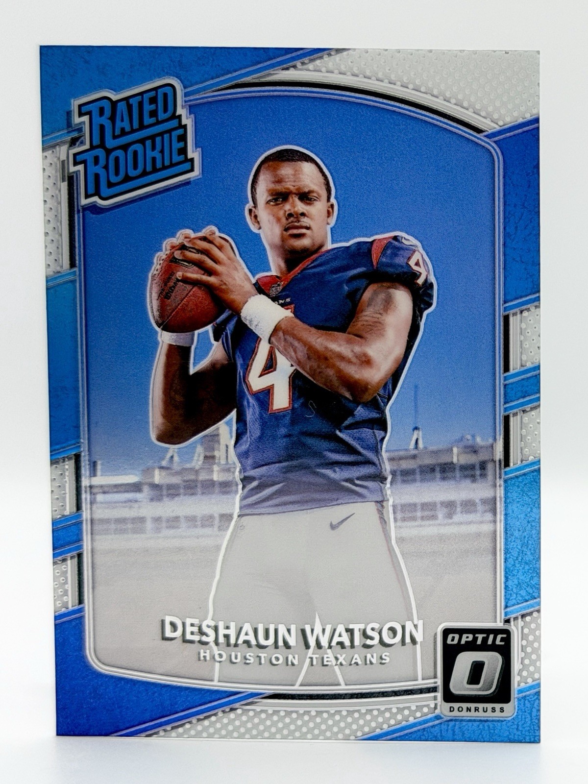 2017 Donruss Optic #195 Deshaun Watson RC Houston Texans
