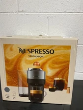Nespresso Festive Vertuo Pop+ Coffee and Espresso Maker, Black
