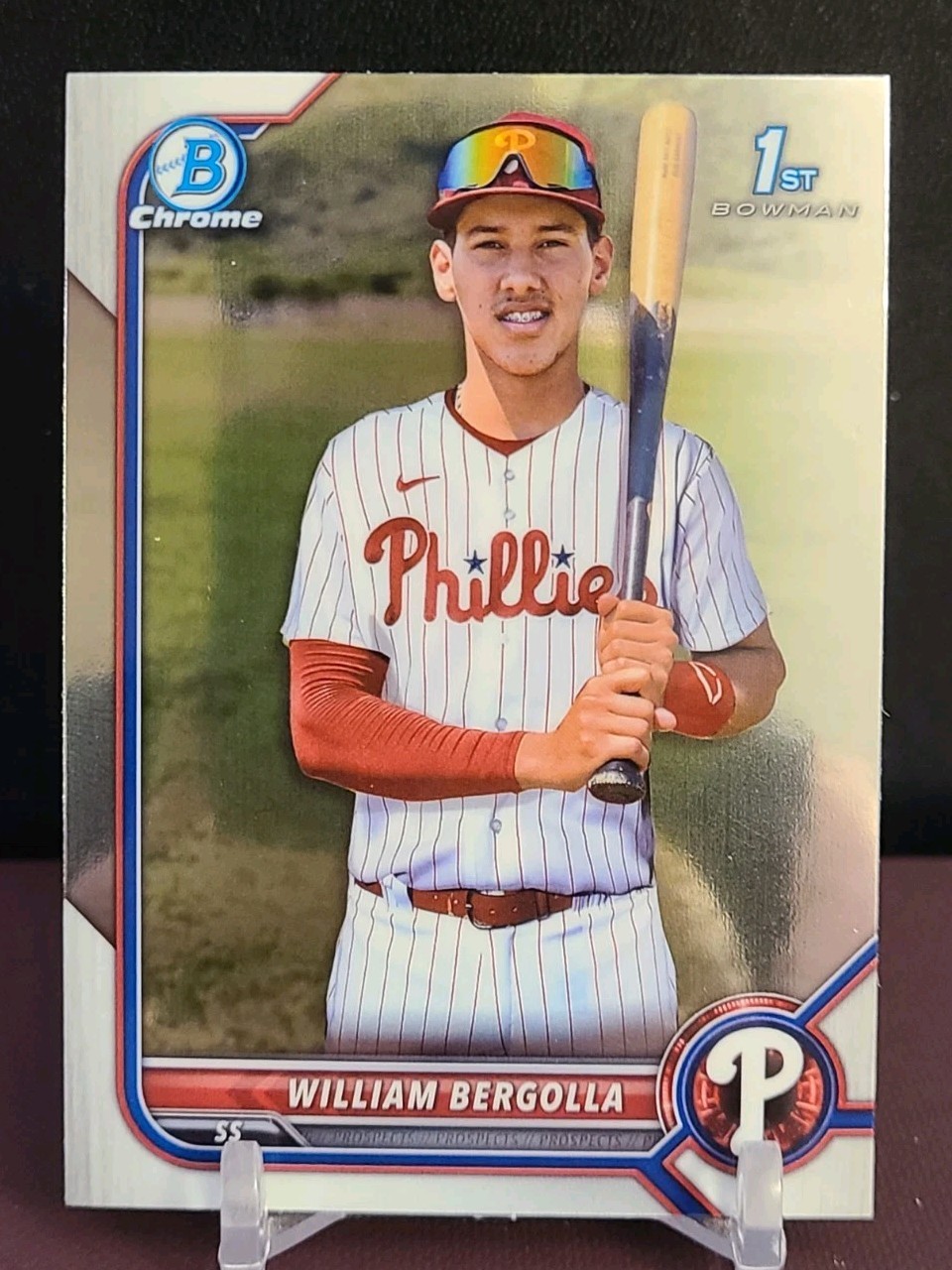 2022 Bowman Chrome - Prospects William Bergolla #BCP-159 1st Bowman RC