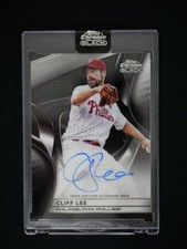 2025 Topps Chrome Black #CBA-CL Cliff Lee Chrome Black Autographs