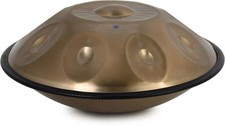 Sela Journey 9-note Handpan - D Kurd, Stainless Steel