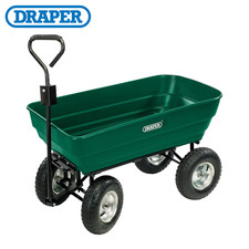 Draper 52628 Heavy Duty Tipping Cart, 120L
