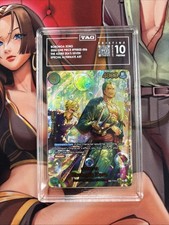 2026 One Piece The Azure Sea's Seven PRB02-006 Roronoa Zoro SP TAG 10 PRISTINE
