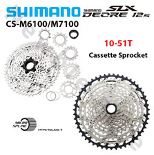 SHIMANO Deore SLX 12-Speed Cassette 10-51T Micro Spline MTB M6100 M7100