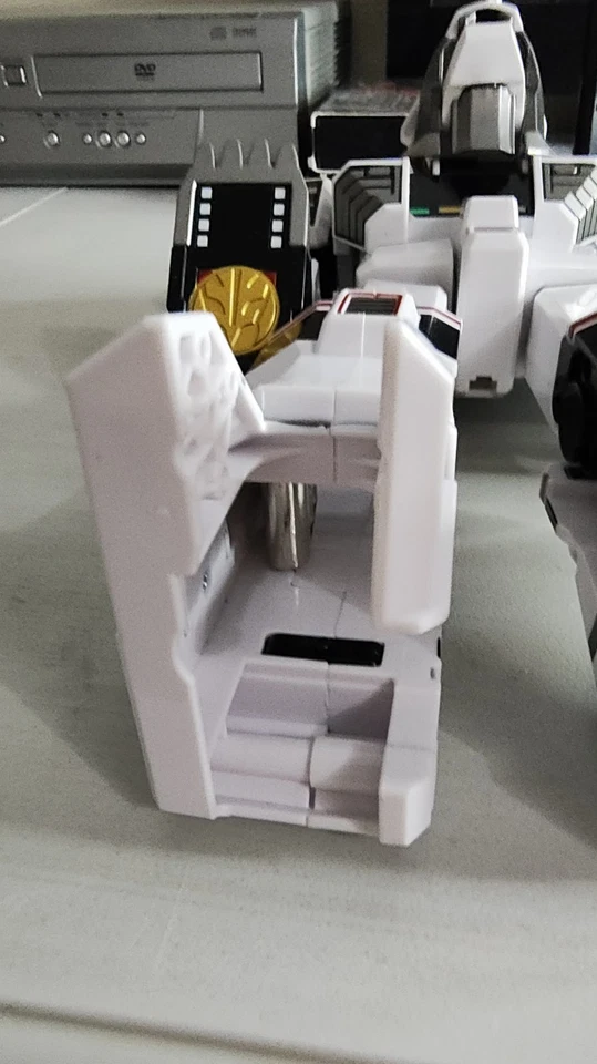 Mighty Morphin Power Rangers Legacy White Tigerzord 971 80214 Foto 2 de 4