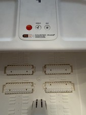 Sharper Image Foot Bath Spa w/ Heat Bubble Function, White, FS 02