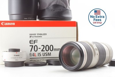 Extender 1.4x III [ Top MINT in Box ] Canon EF 70-200mm f/4 L IS USM From JAPAN