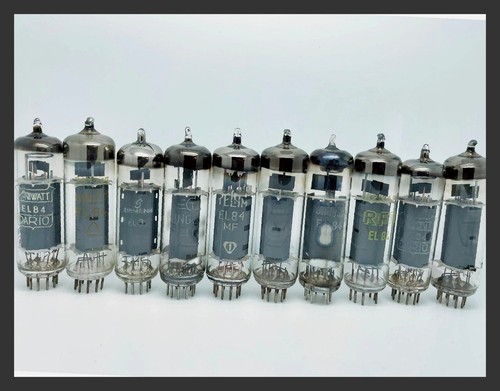 10 x Tungsram Siemens EL84 6BQ5 Vacuum Tubes, Tested Strong, Audio Guitar