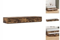 Bettkommoden Rauch-Eiche 120X36,5X16,5 Cm Spanplatte