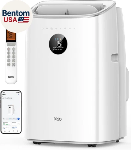 Portable Air Conditioner 318S, 8000 BTU ASHRAE 5000 BTU DOE Smart AC Unit for