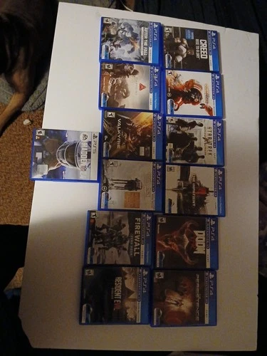 Lot Of 13 PS4/PS5 PlayStation VR Games - 112 PS4 1 PS5  All Perfect