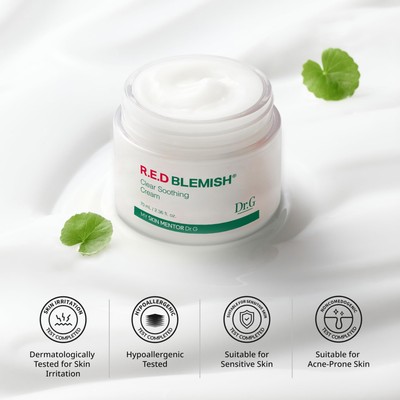 Dr.G Red Blemish Clear Soothing Korean Moisturizer Face Cream 70ml