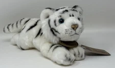 Russ Yomiko White Tiger Striped Cub Plush Stuffed Animal Soft Toy Kitty Cat 11”