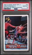 1990 Classic WWF Ravishing Rick Rude Jake the Snake Roberts Card PSA 10 #60