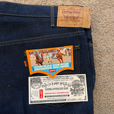 VTG Deadstock 70s/80s Levis 517 Orange Tab Denim Jeans Size 42 x 36 USA Rare NWT