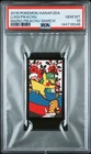 2016 POKEMON HANAFUDA MARIO PIKACHU MARCH LUIGI PIKACHU PSA 10