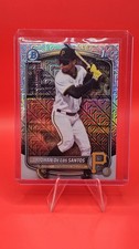 2025 Bowman Chrome #BCP-163 Johan De Los Santos Mojo Refractor