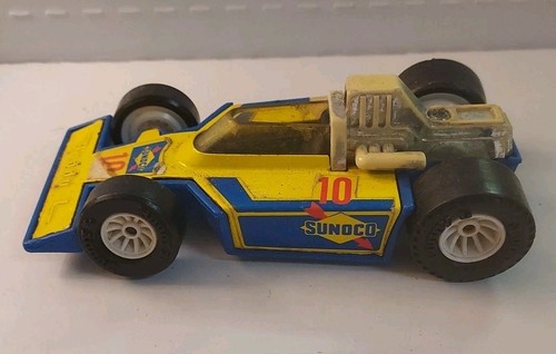 Auto giocattolo vintage Buddy L anni '70 Indy Formula Racer Sunoco # 10 - Giappone - Foto 1 di 5