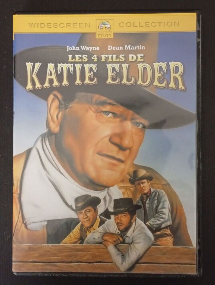 All 4 Son Of Katie Elder Wayne John Hathaway Henry Good Condition