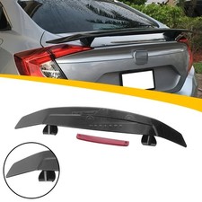 Rearwindow Roof Spoiler Wing Lip Uni Gt-style Suv Hatchback Glossy Black Wlight Rearwindow Roof Spoiler Wing Lip Uni Gt-style Suv Hatchback Glossy Black Wlight