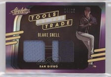 2021 Absolute Tools of the Trade 2 Swatch Spectrum Purple /25 Blake Snell d4v