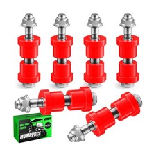 EZGO TXT Spring Bushing Kit With Screw Nuts, Golf Cart Rear Leaf Spring Polyu...