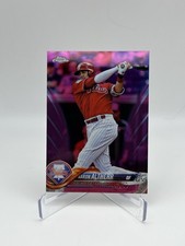 2018 Topps chrome pink refractor Aaron Altherr Phillies 170