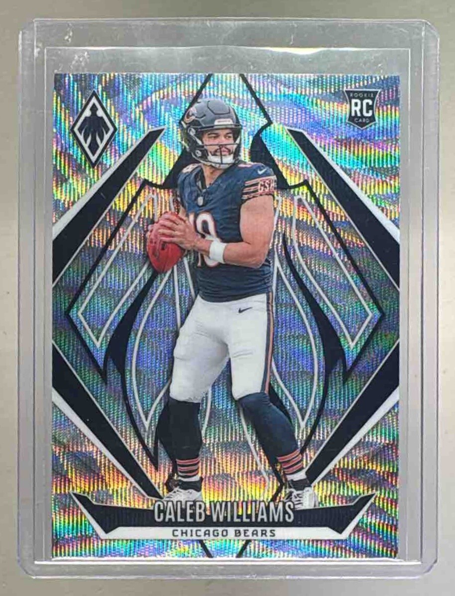 Caleb Williams 2024 Panini Phoenix #151 Wave Rookie RC