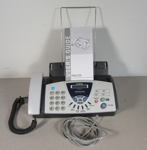 Brother Fax-575 Personal Plain Paper Fax and Copy Machine