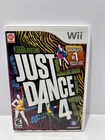 Nintendo Wii Just Dance 4 💃Complete with Manual Tested and Working!
