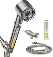 FEELSO High Pressure Shower Head with Handheld Combo, 18-Stage Filter Showerhead