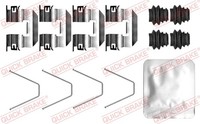Quick Brake ZubehöRsatz Scheibenbremsbelag 109-0100 FüR Picanto KIA JA 3 LPG Gdi